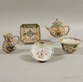 Five Pieces of Imaripalette Porcelain