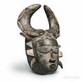 Kolangostyle Carved Wood Mask