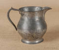 Westbrook Maine pewter pitcher ca 1845
