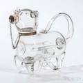 Blown Glass Dogform Decanter