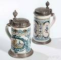 Two Delftstyle Steins