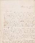 Moore Thomas 17791852 Two Autograph Letters Signed 1824 and 1825