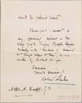 Machen Arthur 18631947 Three Autograph Letters Signed 1923