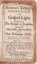 Bunyan John 16281688 Solomons Temple Spiritualizd or GospelLight Fecht out of the Temple of Jerusalem