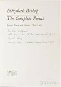 Bishop Elizabeth 19111979 The Complete Poems Signed Presentation Copy to Alice Methfessel