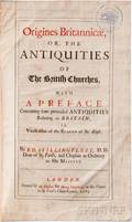 Stillingfleet Edward 16351699 Origines Britannicae or the Antiquities of the British Churches