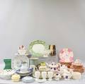 Large Group of Assorted Porcelain and Ceramic Tableware