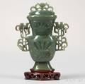 Jade Covered Vase