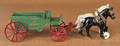 Kenton cast iron horse drawn buckboard wagon
