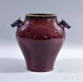 Flambeglazed Hu Vase