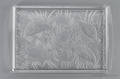 Lalique tray with birds in relief