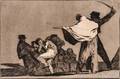 Francisco de Goya Spanish 17461828 Disparate Conocido Que Guerraro