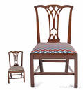 Philadelphia Chippendale mahogany side chair ca 1780