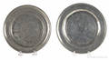 New York pewter plate ca 1770