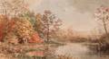 Jasper Francis Cropsey American 18231900 Lake View in Fall