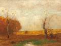 Bruce Crane American 18571937 Autumn Landscape