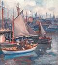 Emile Albert Grupp American 18961978 Gloucester Harbor