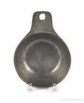Pennsylvania pewter tab handle porringer late 18th c