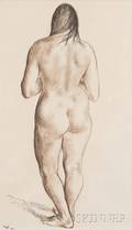Francisco Ziga Mexican 19121998 Desnudo