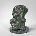 Auguste Rodin French 18401917 Tte de la Luxure a Later Casting