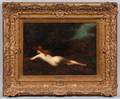 Jean Jacques Henner French 18291905 Nude Reclined in a Landscape