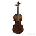 Violin Bohemian School c 1780