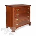 Chippendale style mahogany chest of drawers
