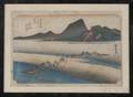 Utagawa Hiroshige 17971858 Kanaya Distant Bank of Oi River
