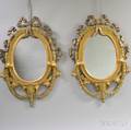 Pair of French LXVIStyle Giltwood Mirrors