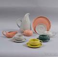 Twelve Russel Wright for Steubenville Pottery Tableware Items
