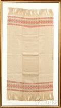 Centennial Embroidered Linen Towel