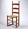 Shaker Redpainted Rocking Chair