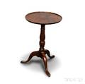 Chippendale Mahogany Dishtop Candlestand