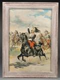 French Cuirassier Officer Print by Edward Detaille