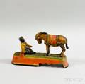 Reproduction Painted Cast Iron Always Did Spise a Mule Mechanical Bank