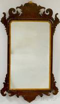 Chippendale Mahogany Scrollframe Mirror