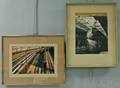 Two Framed Photographs of Trains
