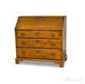 Queen Anne Maple Slantlid Desk