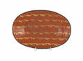 New Jersey redware loaf dish