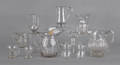 Collection of American colorless glass