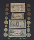 Collection of foreign coin and paper currency