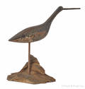 New Jersey carved and painted yellowlegs decoy late 19th c