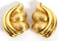 HENRY DUNAY 18KT CLIP EARRINGS
