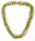 96MM NATURAL JADE BEAD NECKLACE