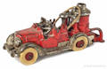Hubley cast iron fire pumper