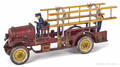 Hubley cast iron ladder truck