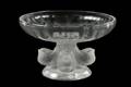 French Lalique Nogent Footed Compote