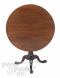 Mahogany tilt top tea table