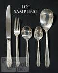Oneida sterling silver heiress pattern flatware service