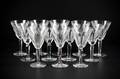 Set of 12 Waterford Water Goblets Sheila Pattern